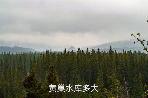 黃巢水庫多大