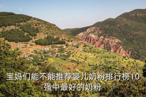 中國奶粉排行榜10強，國內(nèi)的知名品牌奶粉排名