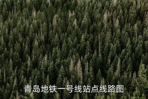 一號(hào)地鐵線路圖，青島地鐵一號(hào)線站點(diǎn)線路圖