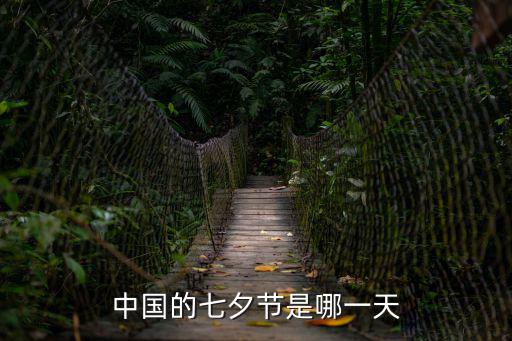 中國的七夕節是哪一天