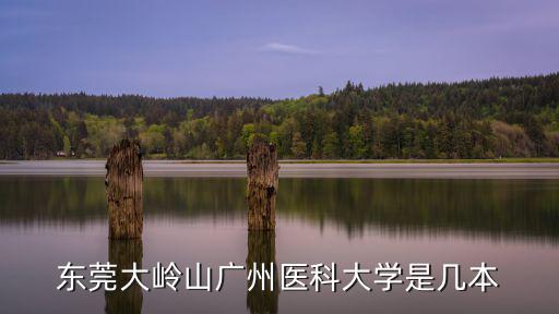 東莞大嶺山廣州醫科大學是幾本