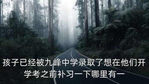九峰中學(xué)，黃巖九峰中學(xué)有軍訓(xùn)嗎