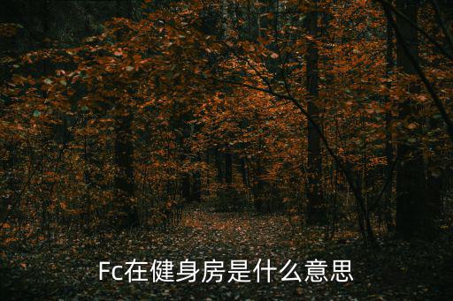 Fc在健身房是什么意思