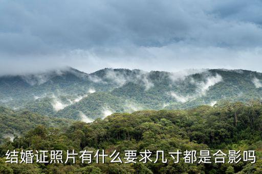 結(jié)婚證照片有什么要求幾寸都是合影嗎