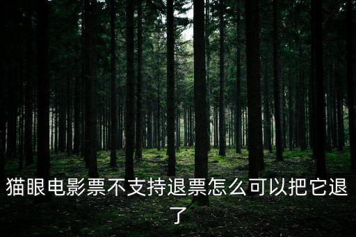 貓眼客服電話，貓眼電影選座能延期嗎時(shí)間來不及打客服電話會(huì)受理嗎