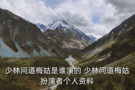 少林問道梅姑是誰演的 少林問道梅姑扮演者個人資料