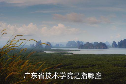 廣東省技術學院是指哪座