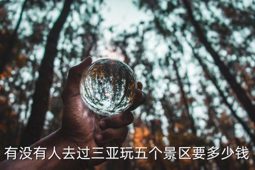 有沒有人去過三亞玩五個景區要多少錢