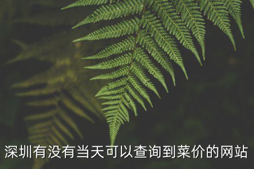 深圳菜價，深圳 蔬菜 批發市場
