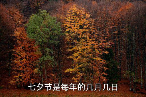 乞巧節是幾月幾日農歷，乞巧節是農歷幾月幾日