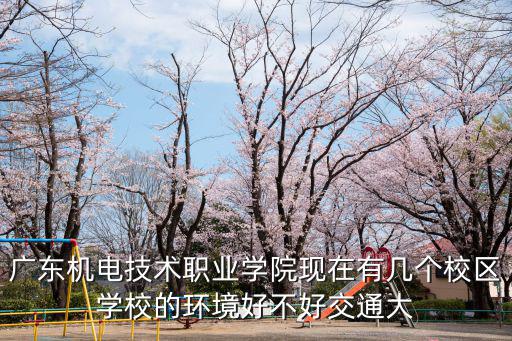 廣東機電技術職業學院現在有幾個校區學校的環境好不好交通大
