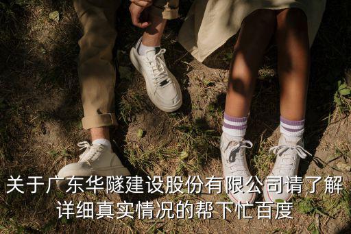 廣東華隧建設股份有限公司，廣東華隧建設股份有限公司屬于私營還是國營