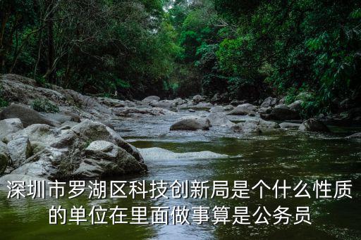 深圳市羅湖區(qū)科技創(chuàng)新局是個(gè)什么性質(zhì)的單位在里面做事算是公務(wù)員