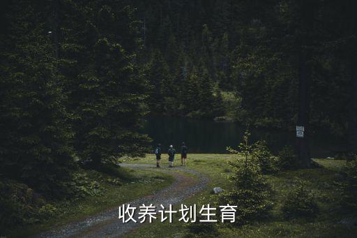 收養計劃生育