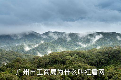 廣州市工商局為什么叫紅盾網