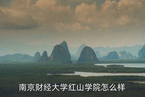南京財經(jīng)大學紅山學院怎么樣