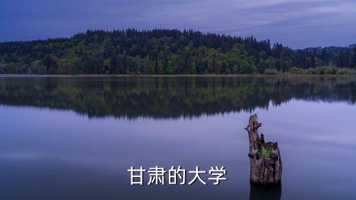 甘肅的大學(xué)