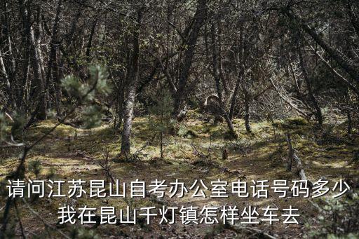 昆山自考辦，昆山自考辦在什么地方
