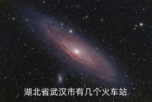 湖北省武漢市有幾個火車站