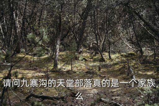 請問九寨溝的天堂部落真的是一個家族么