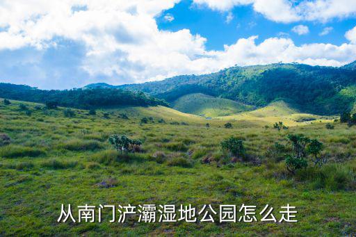 從南門(mén)浐灞濕地公園怎么走