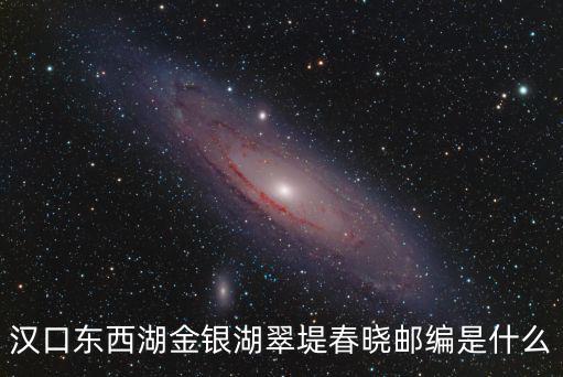 漢口東西湖金銀湖翠堤春曉郵編是什么