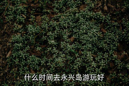 什么時(shí)間去永興島游玩好