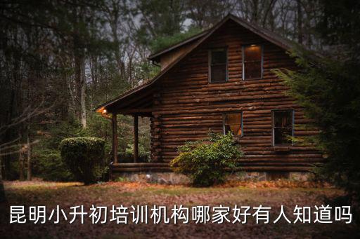 昆明小升初培訓(xùn)機構(gòu)哪家好有人知道嗎