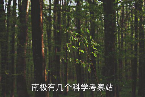 南極有幾個(gè)科學(xué)考察站