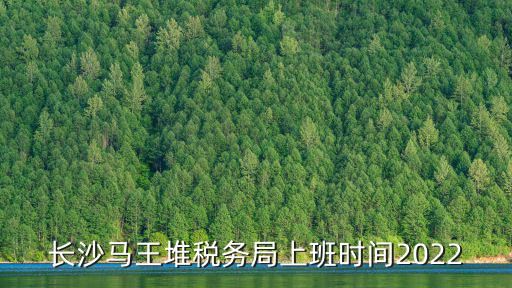 長沙馬王堆稅務(wù)局上班時(shí)間2022