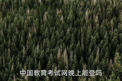 中國考試網教育網，中國教育考試網無法登錄