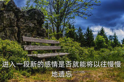 進入一段新的感情是否就能將以往慢慢地遺忘
