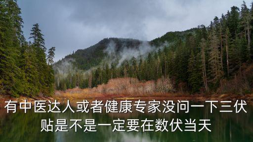 三伏貼時(shí)間，三伏貼貼6小時(shí)后拿下是起泡好還是沒(méi)有泡好