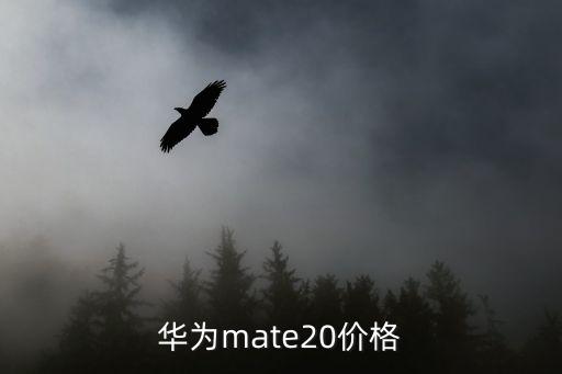 華為mate20價格