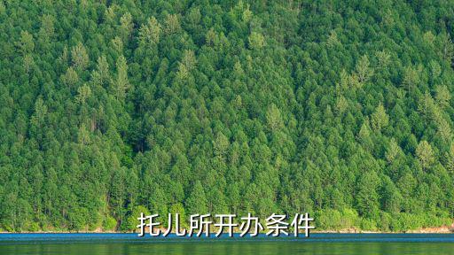 如何開辦托兒所，托兒所開辦條件