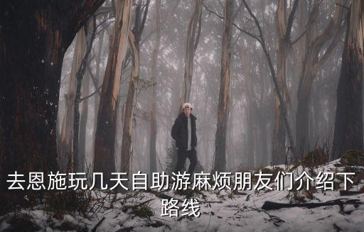 去恩施玩幾天自助游麻煩朋友們介紹下路線