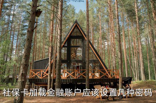 社?？虞d金融賬戶應該設置幾種密碼
