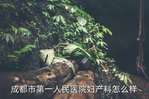 成都市第一人民醫院，成都市第一人民醫院婦產科怎么樣