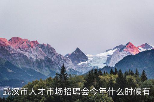 武漢市人才市場(chǎng)招聘會(huì)今年什么時(shí)候有
