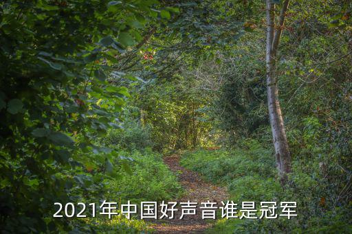 2021年中國(guó)好聲音誰(shuí)是冠軍