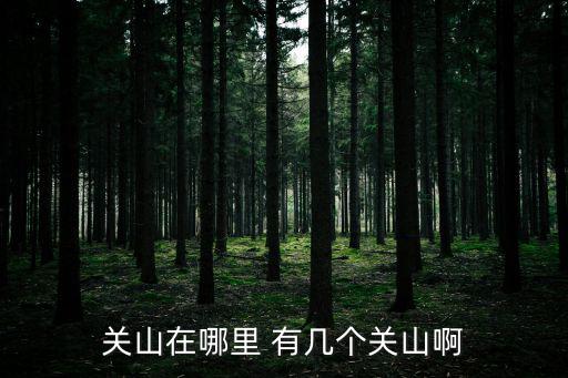 關山在哪里 有幾個關山啊