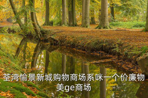 荃灣愉景新城購物商場系咪一個價廉物美ge商場