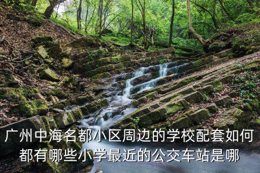 廣州中海名都小區(qū)周邊的學(xué)校配套如何都有哪些小學(xué)最近的公交車站是哪