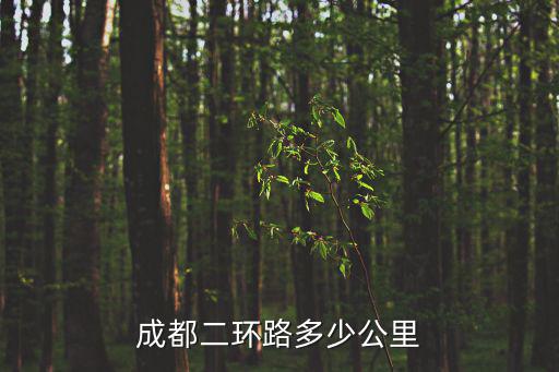 成都二環(huán)，成都二環(huán)路多少公里