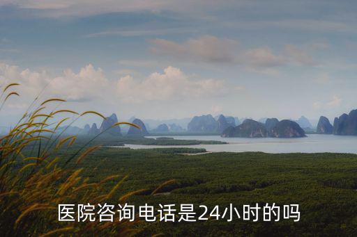 醫院咨詢電話是24小時的嗎