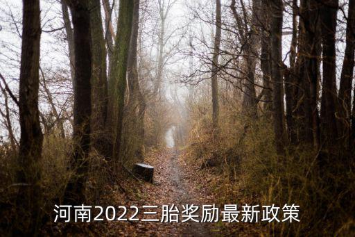 三胎獎勵，生了三胎要發款多少