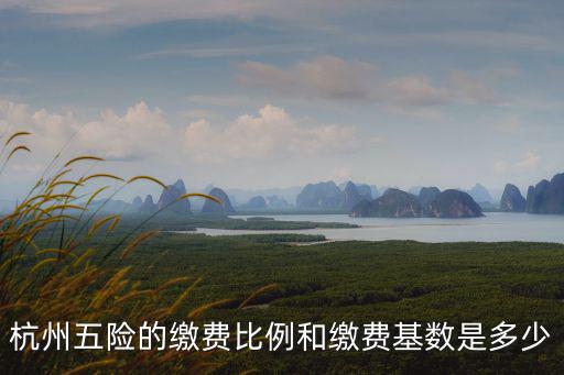 杭州社保繳納比例，杭州市余杭區的社保繳納比例