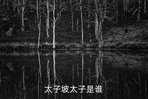 太子坡太子是誰