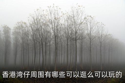 香港灣仔周圍有哪些可以逛么可以玩的