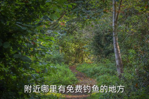 附近哪里有免費釣魚的地方